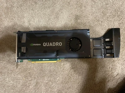 Dell NVIDIA Quadro K4000 3GB GDDR5 Graphics Video Card GPU with Bracket - Image 1 of 3