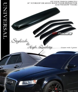 Viseras para ventana de sombrilla a humo con techo corredizo protector de techo corredizo para 00-04 Nissan Xterra - Imagen 1 de 3