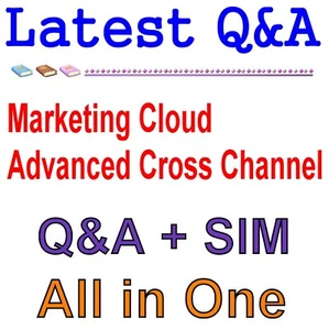 Salesforce Marketing Cloud Advanced Cross Channel Exam Q&A - Bild 1 von 1