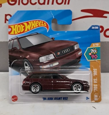 HOTWHEELS 1/64 94 AUDI AVANT RS2  MATTEL  2025 - Immagine 1 di 2