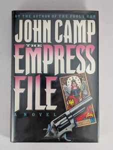 SIGNED The Empress File by John Camp 1st Printing First Edition 1991 Hardcover - Foto 1 di 11