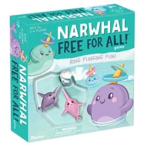 Prospero Hall Mixlore Narwhal Free for All Classic Board Games BRAND NEW! - Picture 1 of 1