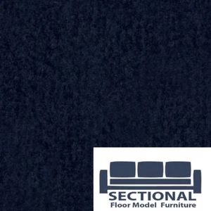 Sectional Side Covers: Navy Twill Floor Model - Picture 1 of 2