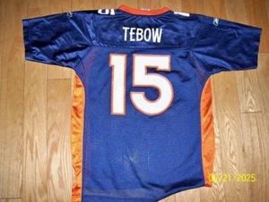 Denver Broncos Tim Tebow NFL Jersey Size Kids Large - Picture 1 of 2