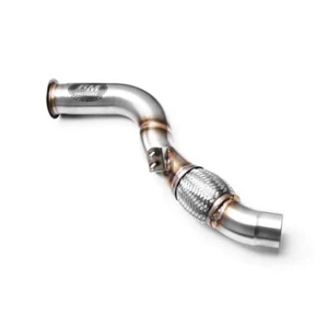 Downpipe pour BMW Série 3 320d E90 sans catalyseur 63,5mm / 2,5" decata defap - Afbeelding 1 van 4