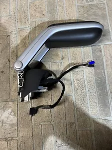 2007-14 Mini Cooper S R55 R56 Center Console Armrest Cupholder Silver Black OEM - Picture 1 of 3