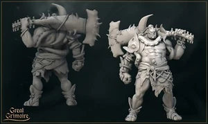 Behemoth, Orc Barbarian | Great Grimoire | RPG D&D Wargaming 3D Printed Mini - Picture 1 of 1