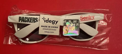 GREEN BAY PACKERS Sunglasses 2020 NFL SGA Lambeau Field Season Ticket Holder Cover