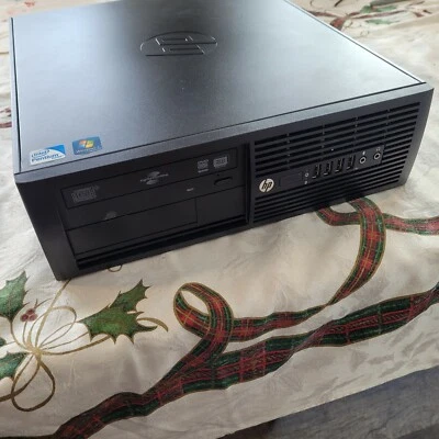 HP Compaq 4000 Pro SFF PC Intel Core 2 Duo E5800 3.20GHz 4GB RAM 250GB HDD DVDRW - Image 1 of 3