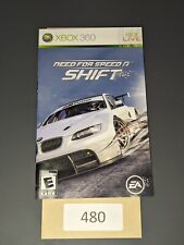 Need for Speed Shift Xbox 360 **MANUAL ONLY**