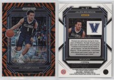 2023-24 Panini Prizm Draft Picks Choice Tiger Stripe Prizm Jalen Brunson #87