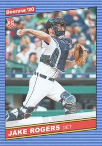 2020 Donruss Baseball #260 Jake Rogers RETRO RC - Picture 1 of 1