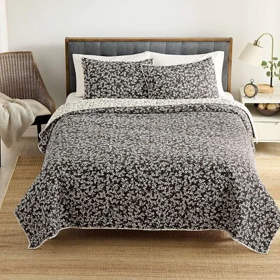 Falsa estándar impresa reversible Sonoma Goods For Life® Sprigs Heritage Foto 1 de 4