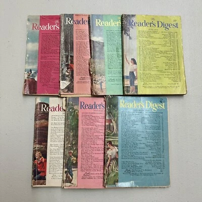 Vintage Reader's Digest Magazine - 1949 - Lot of 7 Issues - Image 1 of 4