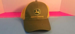 Neu John Deere Truckermütze verstellbar grün/gelb - Bild 1 von 6