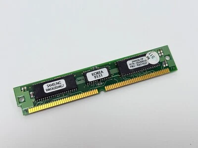Samsung KMM5362203AWG 8MB 72 Pin SIMM RAM Stick Vintage Memory Module - Image 1 of 2