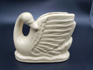 Yellow Swan USA N.S.Co Kunstkeramik Vase oder Übertopf Vintage - Bild 1 von 6