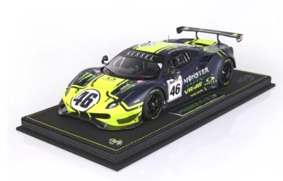 Ferrari 488 GT3  Racing 12h Bahrain 2021 1/18 V. Rossi  P18208VR NO DISPLAY - Immagine 1 di 3