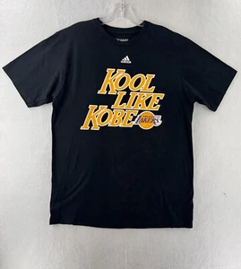 Los Angeles Lakers Kool Like Kobe Bryand adidas shirt black Large Vintage - Picture 1 of 7