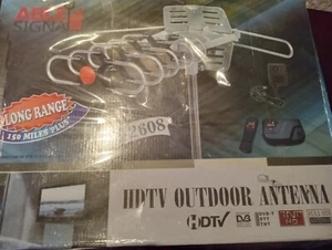 Antena exterior Able Signal HDTV, largo alcance (150 millas), AS-2608, nueva sin abrir - Imagen 1 de 3