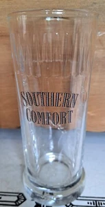 Southern Comfort Logo Embossed 6" Glass, Signed! - Picture 1 of 4