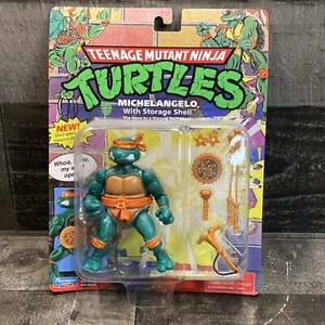 Teenage Mutant Ninja Turtles Classic Michelangelo Mikey with Storage Shell - Picture 1 of 8