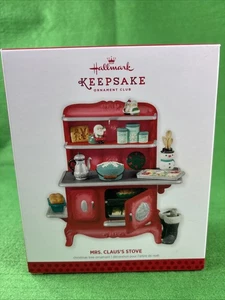2013 Hallmark MRS. CLAUS'S STOVE REPAINT KOC Member Exclusive Ornament - Picture 1 of 12