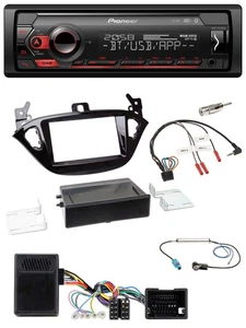 Pioneer Lenkrad USB DAB Bluetooth Autoradio für Opel Adam ab 2013 Corsa E Ablage - Bild 1 von 9