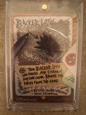 Blacker Lotus (Rainbow Foil) Secret Lair Drop Foil - Image 1 of 2