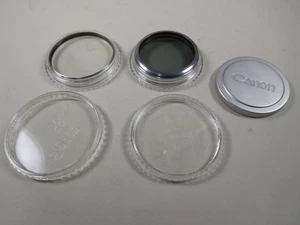 Canon Filter, Polarizer, Lens Cap, Case (1-3) - Picture 1 of 2