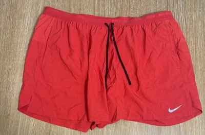 Nike Mens Stride 5” Running Short Red DM4755-657 Brand NEW with Tags Size XXL - Image 1 of 4