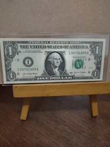 US $1 dollar bill I00701999 Birthday no day. Minneapolis Fed Bank Note Cool bill - Picture 1 of 2