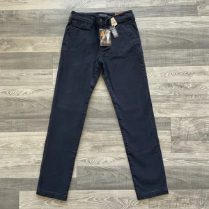 NWT American Eagle AE 360 Extreme Flex Slim Chinos Men’s 28x32 Black Stretch - Picture 1 of 14