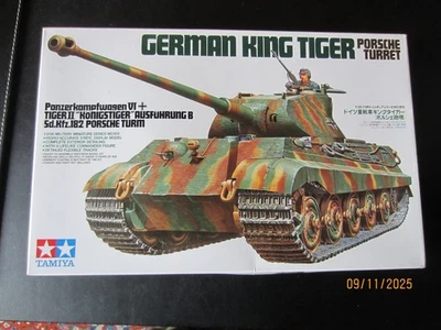 1/35 Tamiya German King Tiger Porsche Turret - Immagine 1 di 2