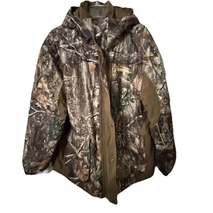 REALTREE Lincoln Outfitters Jacket Full Zip CAMOUFLAGE XLarge Hunting Jacket EUC - Picture 1 of 15
