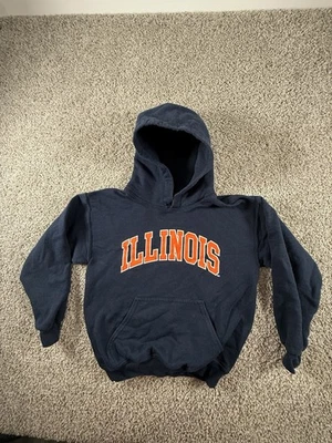 Illinois Fighting Illini Hoodie University Of Boys Small NCAA - Image 1 of 4