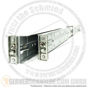 HP DL360 Gen8 Gen9 Gen10 LFF 19" BB Rackschienen Rails Vollauszug 679369-001 - Afbeelding 1 van 4