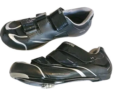 Shimano Pedaling R078 EE. UU. 10,5 Ciclismo Bicicleta Zapatos de Carretera Negro Clip en Bicicleta  Foto 1 de 4