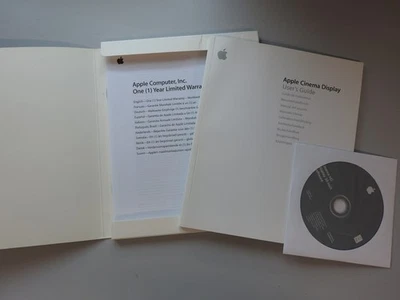 A109/ Apple Vintage User Guide Cinema Display von 2005 - Bild 1 von 4