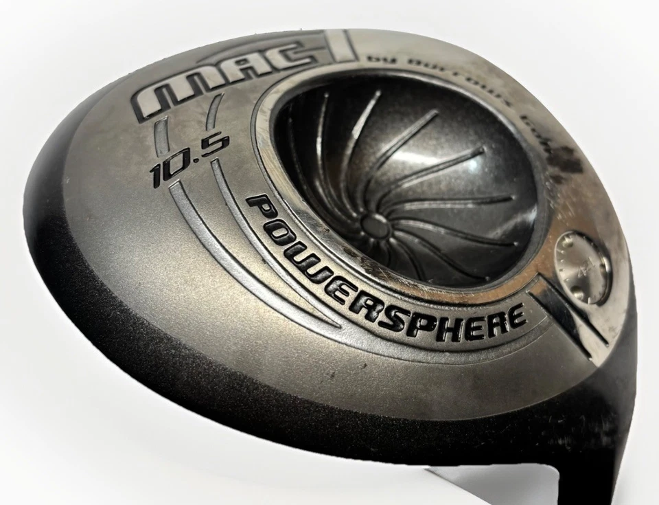 Burrows Golf Mac Powersphere Hotface Driver 10.5° Hot Face With Mac Grafalloy RH - Image 1 of 4