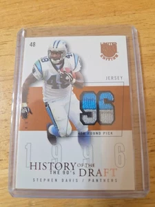 2003 Skybox LE History of the Draft Jerseys 42/96 Stephen Davis #HD-SD - Bild 1 von 2