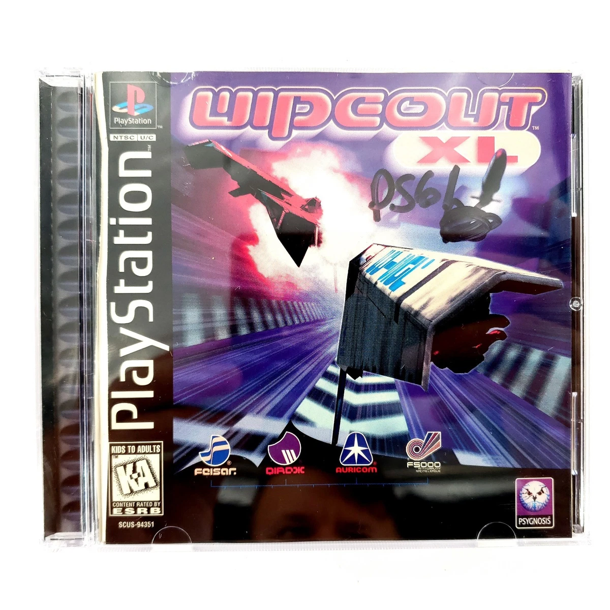 Sony PlayStation 1 Video Games Wipeout XL for sale | eBay
