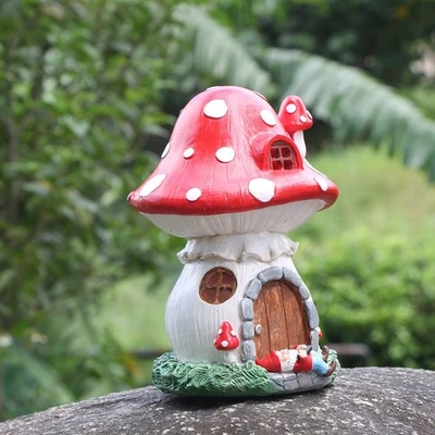 Pour les décorations de champignons solaires amicales du jardin pour améliorer - Image 1 of 4