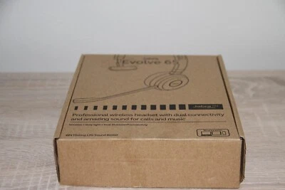 Jabra Evolve 65 MS Mono, Dongle 370, Charging Cable, Bag (6593-823-309), Mint Condition - Image 1 of 4