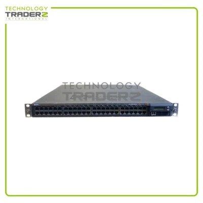 Juniper EX4200 48-Port Ethernet Switch EX4200-48T-TAA 750-033063 W/ 1x FAN - Image 1 of 2