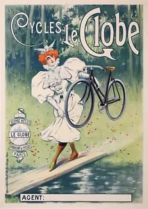 TICHON - CYCLES THE GLOBE - 1896 - Bild 1 von 1