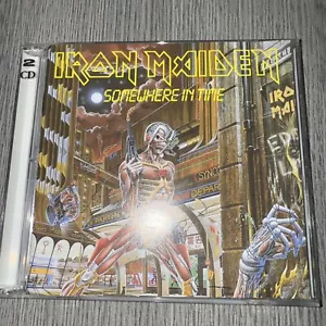 IRON MAIDEN - Somewhere In Time (Rare 2 CD Set) Limited Edition! Out Of Print! - Foto 1 di 7