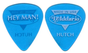 BONNIE RAITT Guitar Pick : 1990s Tour Hey Man Hutch Hutchinson D'Addario blue - Picture 1 of 1