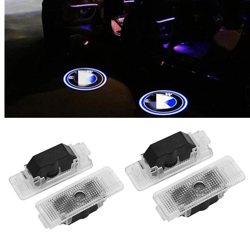 4pcs Car Door Light LED Projector Ghost Shadow Laser For BMW E39 E52 E53 - Image 1 of 4