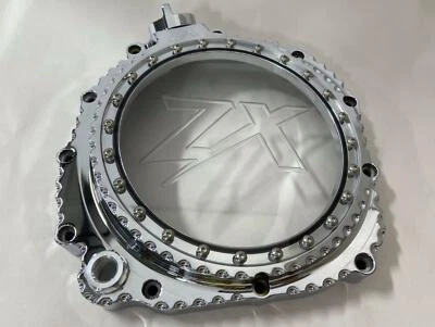 ZX-14 CROMO CORTE DIAMANTE TRANSPARENTE CUBIERTA EMBRAGUE 2006-2011 KAWASAKI NINJA ZX-14 Foto 1 de 4